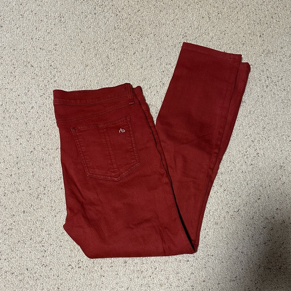 NWOT Rag & Bone Women's Rust Jeans